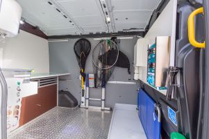 Tierrettungswagen - Innenausstattung