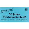 Poster 50 Jahre Tierheim Kurz